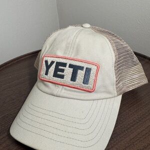 YETI Classic Beige Trucker Cap